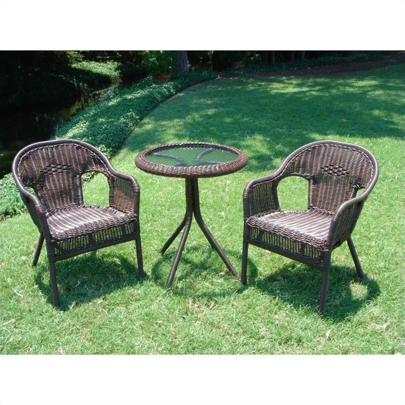 Piece Outdoor Patio Bistro Set Xx