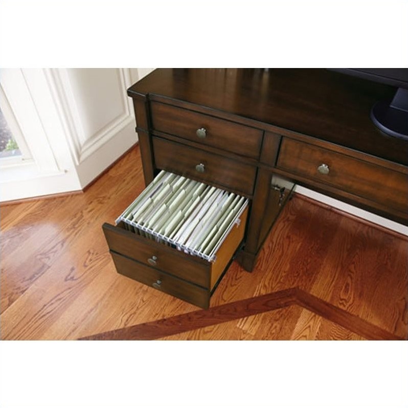 Hooker Furniture Abbott Place Computer Credenza And Hutch In Cherry Hooker Furniture Abbott Place Computer Credenza And Hutch In Cherry