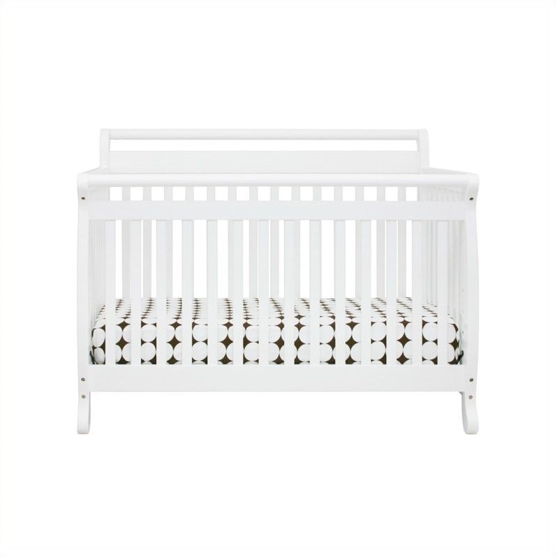 Davinci Emily 4 In 1 Convertible Wood Baby Crib In White Davinci Emily 4 In 1 Convertible Crib White