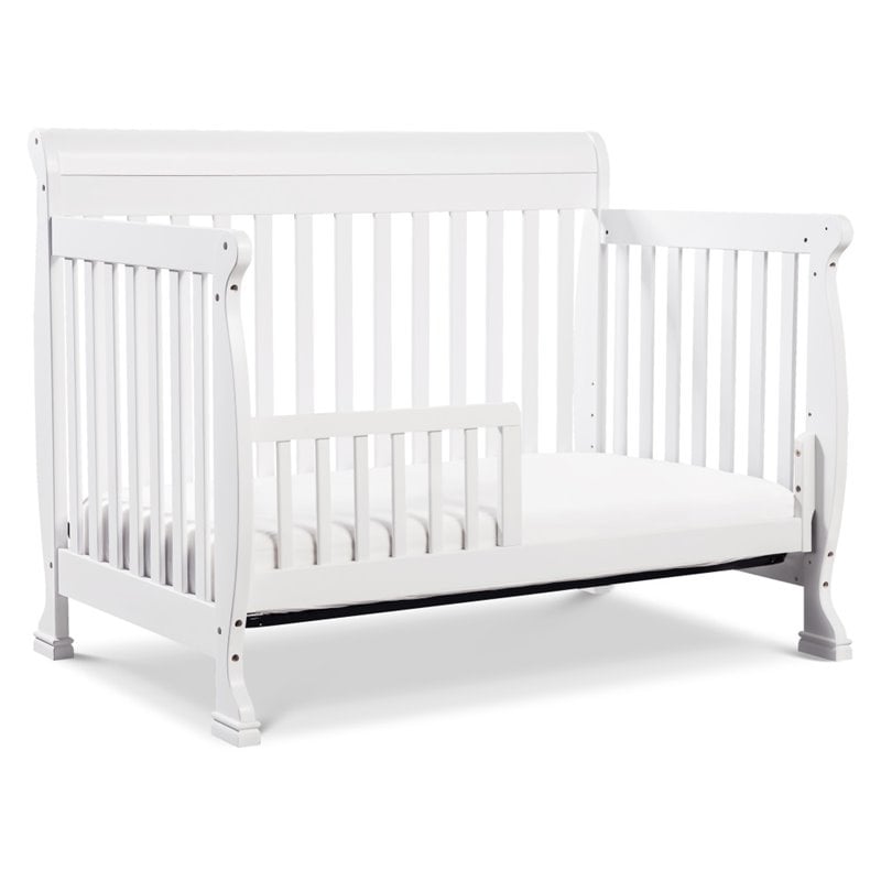 DaVinci Kalani 4in1 Convertible Wood Baby Crib with Toddler Rail in