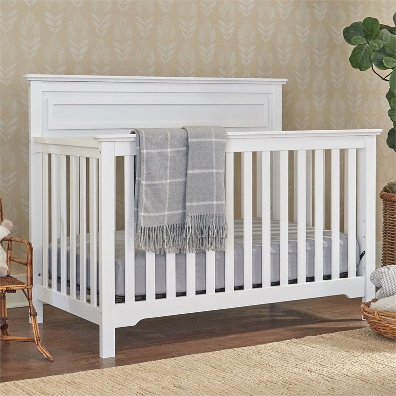DaVinci Autumn 4in1 Convertible Crib in White M4301W