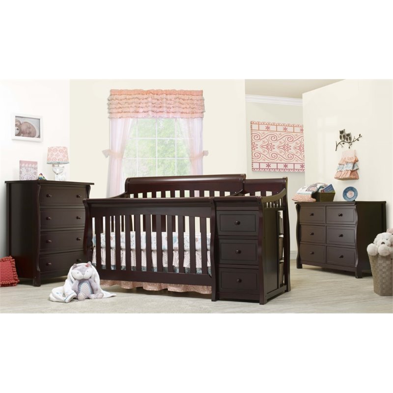 Sorelle Tuscany 4 In 1 Convertible Crib And Changer Combo Sorelle Tuscany 4 In 1 Convertible Crib And Changer Set In Sorelle Tuscany 4 In 1 Convertible Crib And Changer Combo Sorelle Tuscany 4 In 1 Convertible Crib And Changer Set In