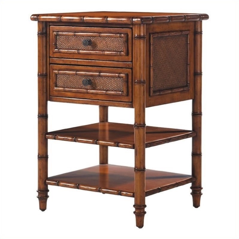 Tommy Bahama Home Island Estate Ginger Island Nightstand in Plantation ...