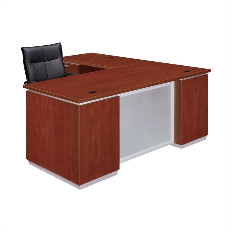 Dmi Pimlico Laminate Executive 72 In. Left L-shaped Desk (flat Pack 