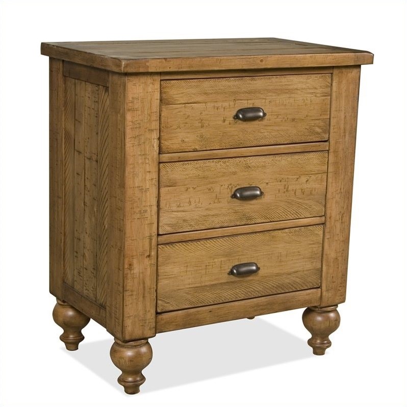 Riverside Furniture Summerhill 3 Drawer Nightstand in ...