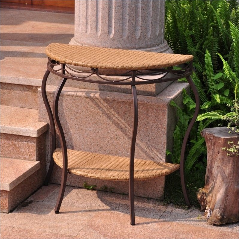 Half Moon Patio Table 4113 Tb Half Moon Patio Table