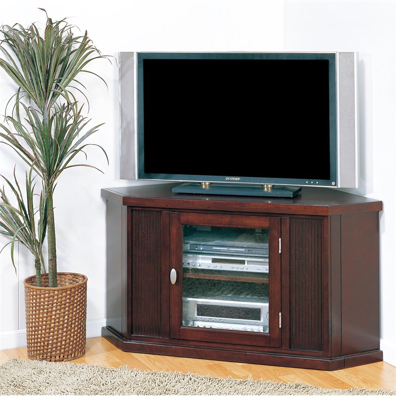 Leick Furniture Riley Holliday 46" Corner TV Stand in ...