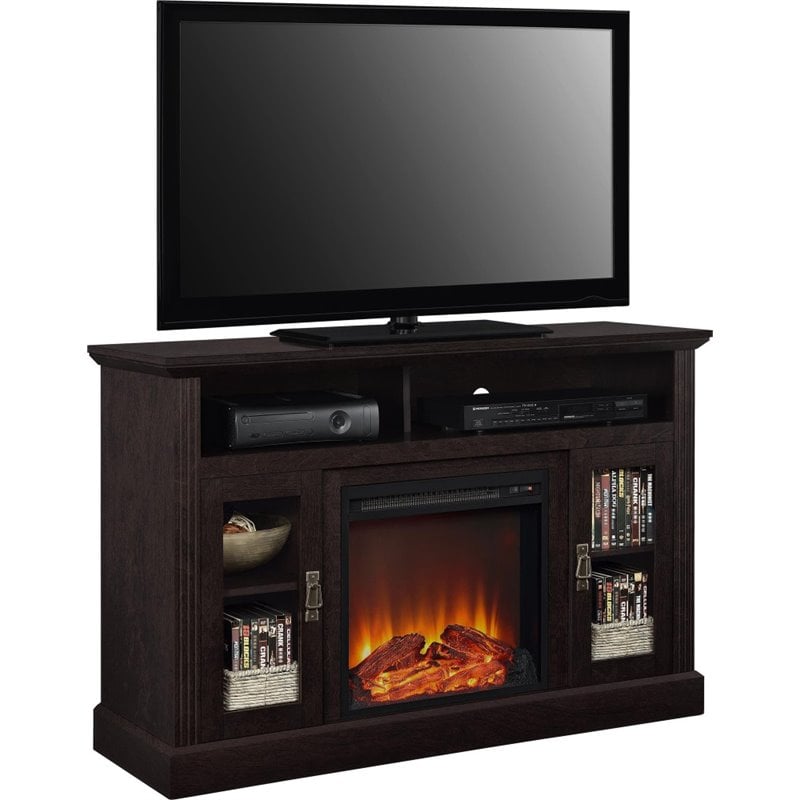 50" Fireplace TV Stand in Espresso - 1764096PCOM