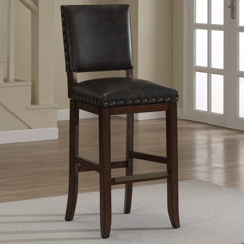 American Heritage Billiards Sutton Bar Stool in Suede - 111141-111142