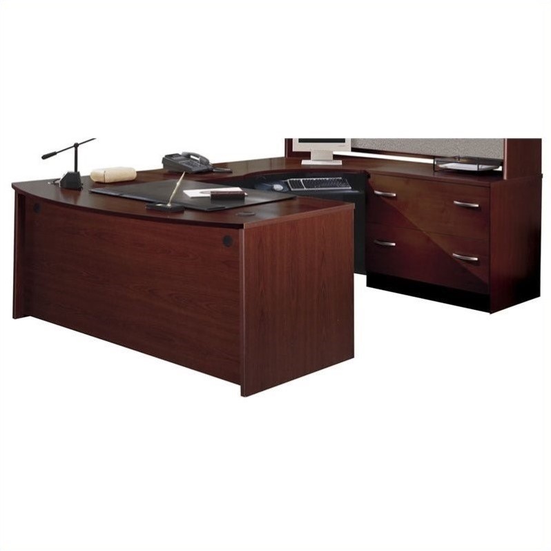 Bush BBF Series C 3-Piece Right-Hand U-Shape Corner Desk Set in ...