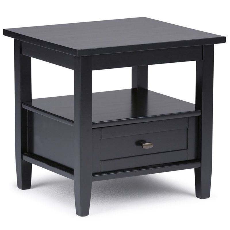 End Table in Black - AXWSH002-BL