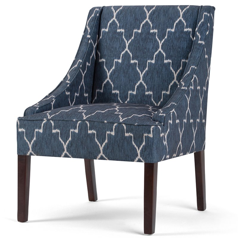 Accent Chair in Cobalt Blue - AXCCHR-011