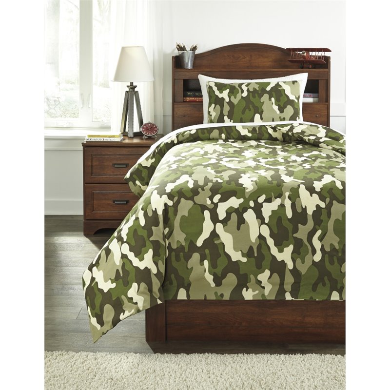 ashley dagon twin comforter set in khaki q234001t ashley dagon twin comforter set in khaki q234001t