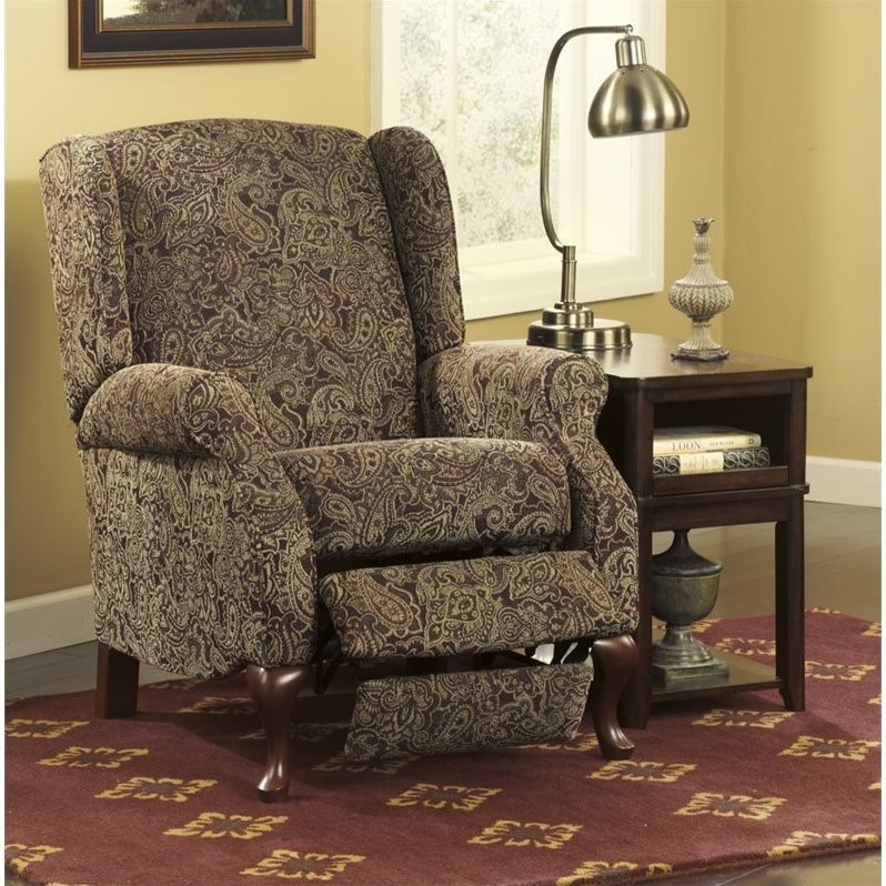 Ashley Nadior Fabric High Leg Recliner In Paisley - 2800326