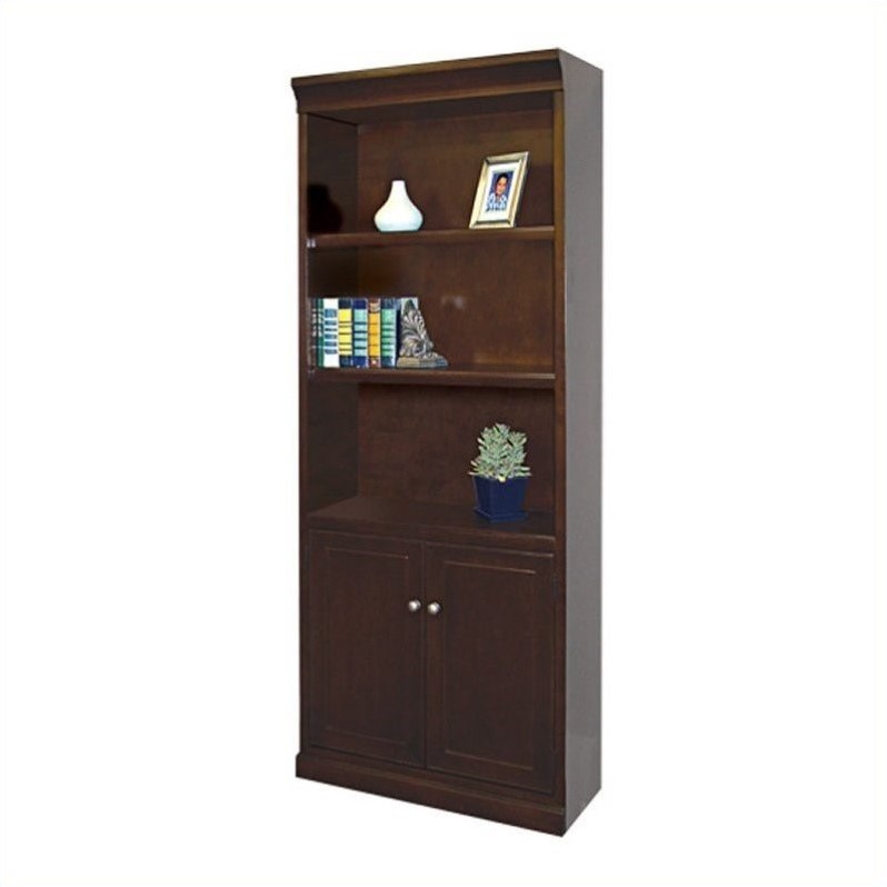 Kathy Ireland Home by Martin Fulton Lower Door Bookcase ...