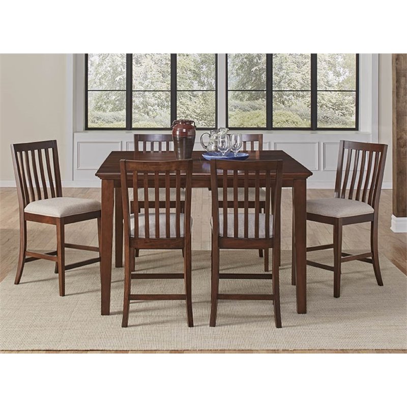 ... Sets A-America Westlake 7 Piece Extendable Counter Height Dining Set