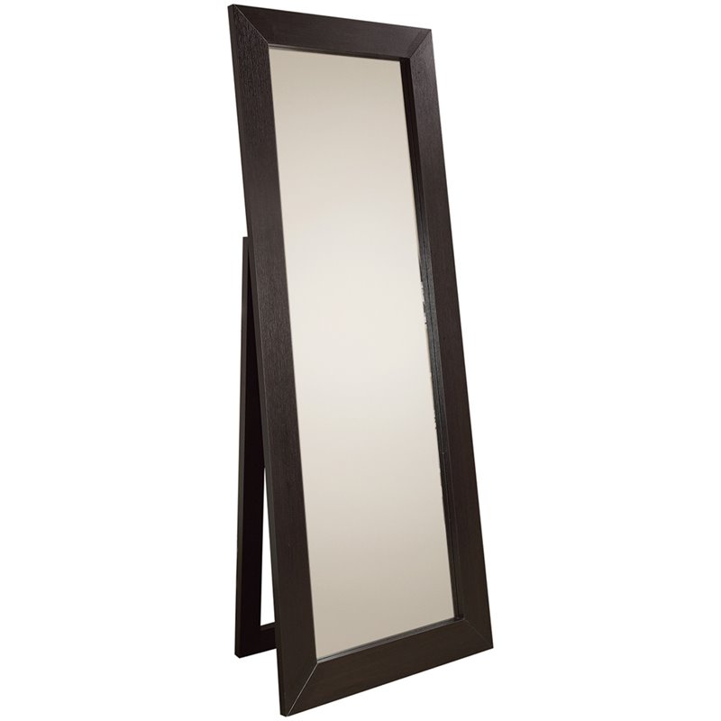 bowery hill floor mirror in black bh 459219 bowery hill floor mirror in black bh 459219