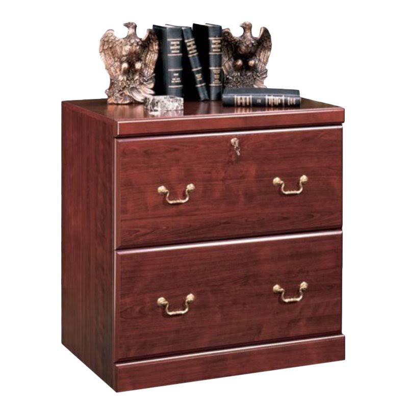 2 Drawer Lateral Wood File Cabinet in Classic Cherry - 102702