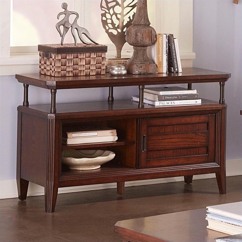 Broyhill Estes Park Console Table In Artisan Oak 4364 009