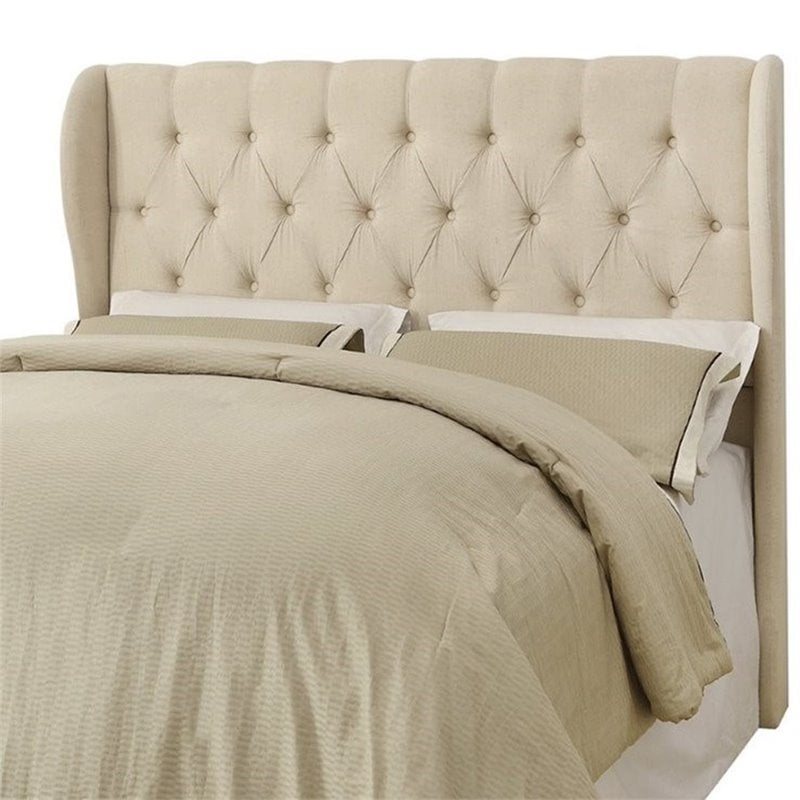 Coaster Murrieta Full Queen Upholstered Headboard In Beige - 300444QF