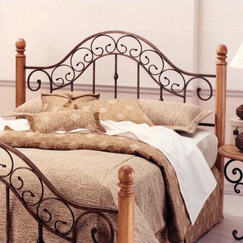 Hillsdale San Marco Spindle Headboard in Copper - 310HX